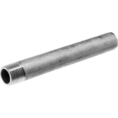 Stainless Steel Pipe Nipples & Pipe; Thread Style: Threaded on One End; Construction: Welded; Schedule: 40; Thread Standard: BSPT; Lead Free: Yes; Standards: ASTM A312; Overall Length: 2.00