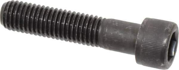 Value Collection - M12x1.75 Metric Coarse Hex Socket Drive, Socket Cap Screw - Grade 12.9 Alloy Steel, Black Oxide Finish, Partially Threaded, 55mm Length Under Head - Eagle Tool & Supply