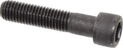 Value Collection - M12x1.75 Metric Coarse Hex Socket Drive, Socket Cap Screw - Grade 12.9 Alloy Steel, Black Oxide Finish, Partially Threaded, 55mm Length Under Head - Eagle Tool & Supply