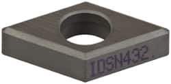 Kennametal - 7.52mm Inscribed Circle, Diamond (Shape) Turning Shim for Indexables - 0.19" Thick, IDSN Shim Style - Eagle Tool & Supply