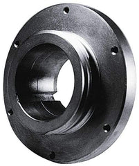 BTC - Adapter Back Plate for 12" Diam Self Centering Lathe Chucks - L-1 Mount, 3.268" Through Hole Diam - Eagle Tool & Supply