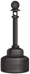 NMC - 5 Qt Polyethylene Cigarette & Cigar Receptacle - 15-1/4" Wide x 37-3/4" High - Eagle Tool & Supply