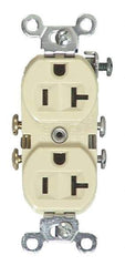 Cooper Wiring Devices - Straight Blade Receptacles   Receptacle Type: Duplex Receptacle    Grade: Specification - Eagle Tool & Supply