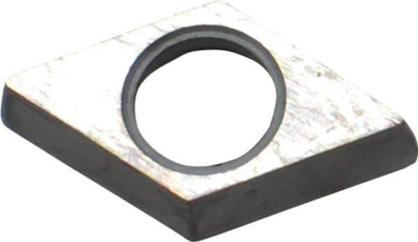 Kennametal - 3/8" Inscribed Circle, Diamond (Shape) Turning Shim for Indexables - 1/8" Thick, SKCP Shim Style - Eagle Tool & Supply