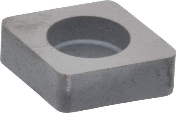 Kennametal - 1/2" Inscribed Circle, Diamond (Shape) Turning Shim for Indexables - 0.1925" Thick, ICSN Shim Style, Negative Rake - Eagle Tool & Supply