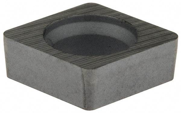 Kennametal - 5.46mm Inscribed Circle, Diamond (Shape) Turning Shim for Indexables - 1/8" Thick, SM Shim Style, Left Hand, Neutral, Right Hand Cut - Eagle Tool & Supply