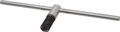 Bison - 20, 25" Chuck Diam Compatibility, Lathe Chuck Key - Compatible with 4-Jaw Chucks, Self Ejecting, 5-33/64" Body Length, 0.748" Actual Key Square Size - Eagle Tool & Supply