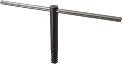 Bison - 32, 36, 40, 49" Chuck Diam Compatibility, Lathe Chuck Key - Compatible with 4-Jaw Chucks, Self Ejecting, 10-1/2" Body Length, 0.748" Actual Key Square Size - Eagle Tool & Supply