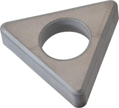 Kennametal - 5/8" Inscribed Circle, Triangle Boring Bar Shim for Indexables - 3/16" Thick, ITSN Shim Style, Negative Rake - Eagle Tool & Supply