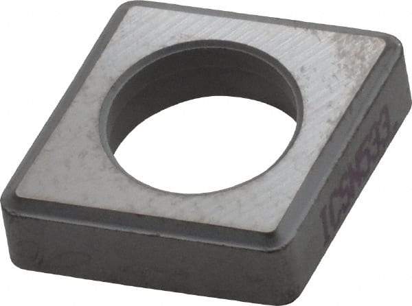 Kennametal - 5/8" Inscribed Circle, Diamond (Shape) Boring Bar & Turning Shim for Indexables - 3/16" Thick, ICSN Shim Style, Negative Rake - Eagle Tool & Supply