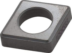 Kennametal - 5/8" Inscribed Circle, Diamond (Shape) Boring Bar & Turning Shim for Indexables - 3/16" Thick, ICSN Shim Style, Negative Rake - Eagle Tool & Supply