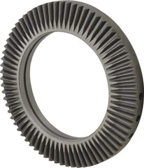 Bison - Forged Steel Lathe Chuck Scroll - 10" Chuck Diam Compatible, 7.82" OD - Eagle Tool & Supply