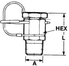 Voss - 1/8 Thread, 6,000 Max psi, NPT and BSPT - 26mm Long, Pressure Tests - Eagle Tool & Supply