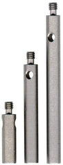Fowler - M2 Female and Male Connection, 3mm Stem Diameter, Stainless Steel, CMM Stylus Extension - 40mm Overall Length, 4mm Outer Diameter, For Use with CMM Touch Trigger Probes - Eagle Tool & Supply