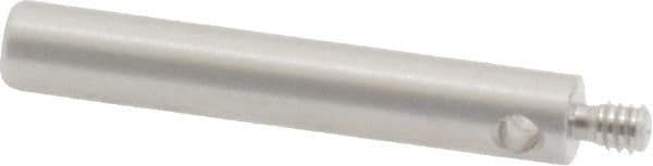 Fowler - M2 Female and Male Connection, 3mm Stem Diameter, Stainless Steel, CMM Stylus Extension - 20mm Overall Length, 4mm Outer Diameter, For Use with CMM Touch Trigger Probes - Eagle Tool & Supply