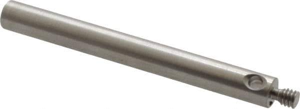 Fowler - M2 Female and Male Connection, 3mm Stem Diameter, Stainless Steel, CMM Stylus Extension - 30mm Overall Length, 4mm Outer Diameter, For Use with CMM Touch Trigger Probes - Eagle Tool & Supply