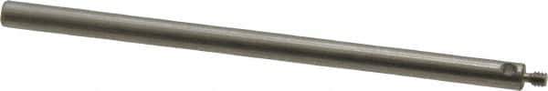 Fowler - M2 Female and Male Connection, 2mm Stem Diameter, Stainless Steel, CMM Stylus Extension - 60mm Overall Length, 4mm Outer Diameter, For Use with CMM Touch Trigger Probes - Eagle Tool & Supply