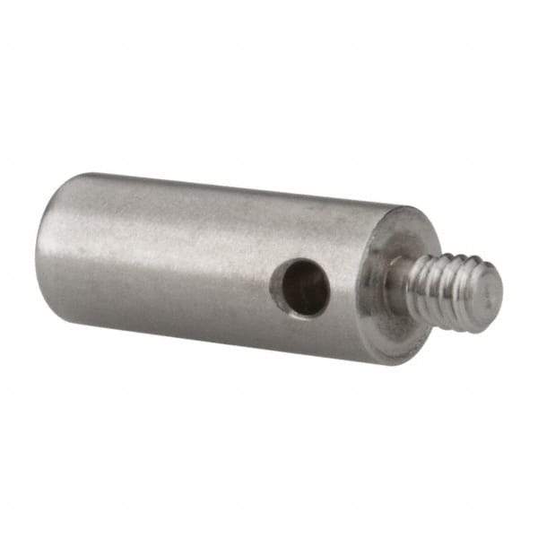 Fowler - M3 Female, M2 Male, Stainless Steel, CMM Thread Adapter - 10mm Long - Eagle Tool & Supply