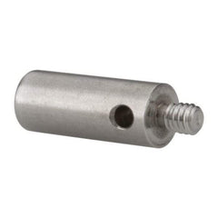 Fowler - M3 Female, M2 Male, Stainless Steel, CMM Thread Adapter - 10mm Long - Eagle Tool & Supply