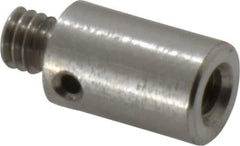 Fowler - M3 Female, M4 Male, Stainless Steel, CMM Thread Adapter - 10mm Long - Eagle Tool & Supply