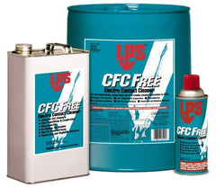 LPS - 55 Gallon Drum Contact Cleaner - 0°F Flash Point, Flammable, Food Grade, Plastic Safe - Eagle Tool & Supply