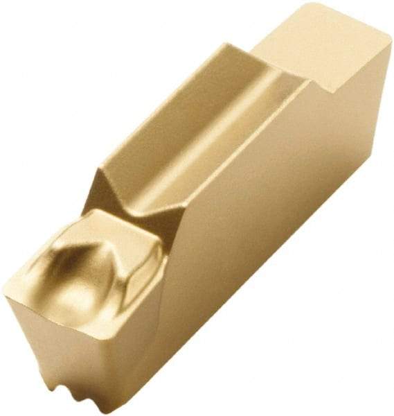 Seco - LCMR, 0.197" Cutting Width, MC, CP600 Grade, Single End Multi-Directional Turning Insert - TiAlN, TiN Coated - Eagle Tool & Supply