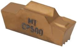 Seco - LCMR, 0.197" Cutting Width, MT, CP500 Grade, Single End Multi-Directional Turning Insert - TiAlN, TiN Coated - Eagle Tool & Supply