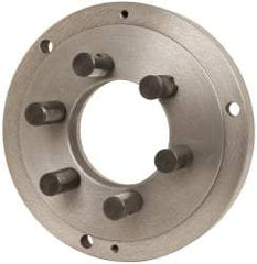 Interstate - Adapter Back Plate for 10" Diam Lathe Chucks - D1-6 Mount - Eagle Tool & Supply