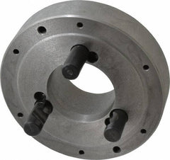 Interstate - Adapter Back Plate for 6" Diam Lathe Chucks - D1-4 Mount - Eagle Tool & Supply