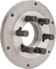 Interstate - Adapter Back Plate for 8" Diam Lathe Chucks - D1-5 Mount - Eagle Tool & Supply