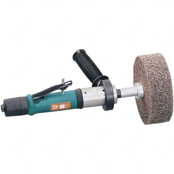 Dynabrade - 0.7 hp, 4,500 RPM Finishing Sander - 40 CFM Air Consumption, 6.21 bar Air Pressure, 1/4 NPT Inlet - Eagle Tool & Supply