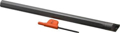Kennametal - 0.54" Min Bore Diam, 8" OAL, 1/2" Shank Diam, GCBIW Indexable Boring Bar - 5" Max Bore Depth, WP.. Insert, Screw Holding Method - Eagle Tool & Supply