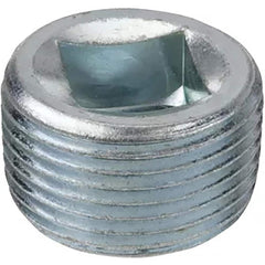 Galvanized Pipe Fittings; Material: Galvanized Malleable Iron; Thread Standard: NPT; End Connection: Threaded; Class: 150; Lead Free: Yes; Standards: SAE J531