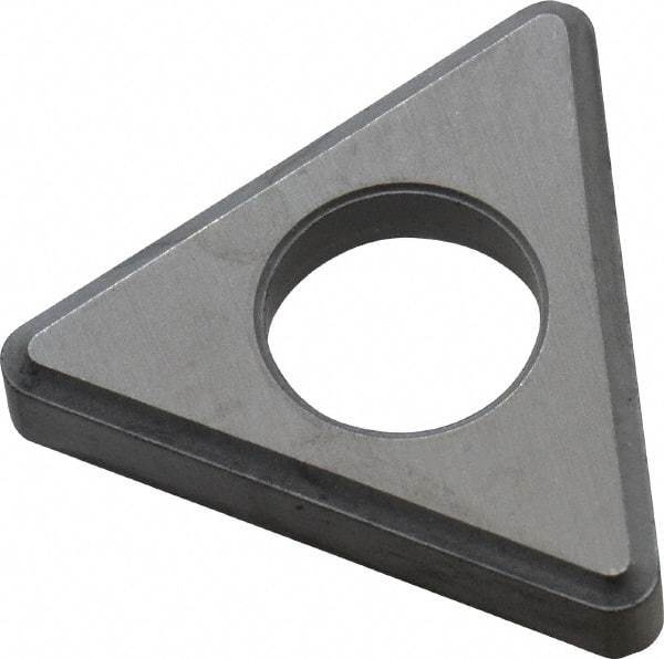 Kennametal - 1/2" Inscribed Circle, Triangle Boring Bar Shim for Indexables - 1/8" Thick, ITSN Shim Style, Negative Rake - Eagle Tool & Supply