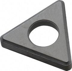 Kennametal - 1/2" Inscribed Circle, Triangle Boring Bar Shim for Indexables - 1/8" Thick, ITSN Shim Style, Negative Rake - Eagle Tool & Supply