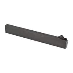 Hertel - CTCO, Neutral Cut, 0° Lead Angle, 1/2" Shank Height x 1" Shank Width, Neutral Rake Indexable Turning Toolholder - 8" OAL, TP.. 322 Insert Compatibility, Clamp Holding Method - Eagle Tool & Supply