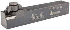 Dorian Tool - CTAP, Right Hand Cut, 3/4" Shank Height x 3/4" Shank Width, Positive Rake Indexable Turning Toolholder - 4-1/2" OAL, TP..32. Insert Compatibility, Series Clamp Type - Eagle Tool & Supply