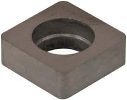 Made in USA - 1/2" Inscribed Circle, Square Shim for Indexables - Carbide, 3/16" Thick, ISSN Shim Style, Negative Rake, Left Hand Cut - Eagle Tool & Supply