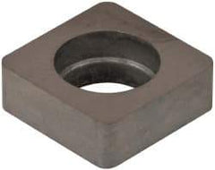 Made in USA - 1/2" Inscribed Circle, Square Shim for Indexables - Carbide, 3/16" Thick, ISSN Shim Style, Negative Rake, Left Hand Cut - Eagle Tool & Supply