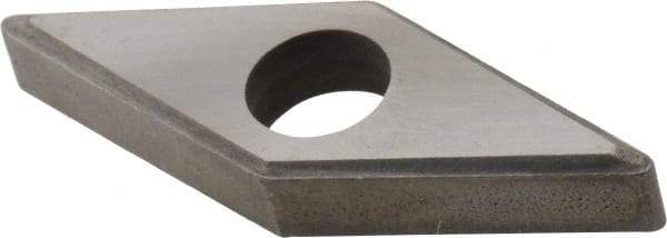 Made in USA - 1/2" Inscribed Circle, Diamond (Shape) Shim for Indexables - Carbide, 3/16" Thick, IVSN Shim Style, Negative Rake, Right Hand Cut - Eagle Tool & Supply