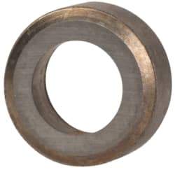 Made in USA - 1/2" Inscribed Circle, Round Shim for Indexables - Carbide, 3/16" Thick, IRSN Shim Style, Negative Rake - Eagle Tool & Supply