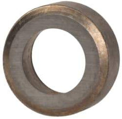 Made in USA - 1/2" Inscribed Circle, Round Shim for Indexables - Carbide, 3/16" Thick, IRSN Shim Style, Negative Rake - Eagle Tool & Supply