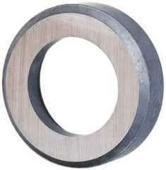 Made in USA - 3/4" Inscribed Circle, Round Shim for Indexables - Carbide, 3/16" Thick, IRSN Shim Style, Negative Rake - Eagle Tool & Supply