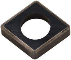 Made in USA - 5/8" Inscribed Circle, Diamond (Shape) Shim for Indexables - Carbide, 3/16" Thick, ICSN Shim Style, Negative Rake - Eagle Tool & Supply