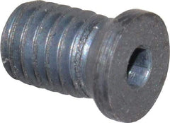 Made in USA - Hex Socket for Indexables - #10-32 Thread, Industry Std S-34, For Use with Shims - Eagle Tool & Supply