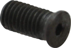 Made in USA - Hex Socket for Indexables - 1/4-28 Thread, Industry Std S-46, For Use with Shims - Eagle Tool & Supply