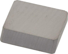 Made in USA - 1/2" Inscribed Circle, Square, S Chipbreaker for Indexables - Left Hand, Right Hand Cut, 0.094" Thick, 0.078" Effective Width, Carbide - Eagle Tool & Supply