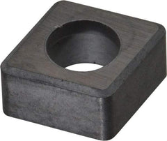 Kennametal - 1/2" Inscribed Circle, Diamond (Shape) Boring Bar Shim for Indexables - 1/4" Thick, ICSN Shim Style, Negative Rake - Eagle Tool & Supply