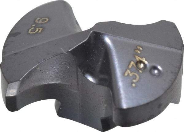 Iscar - Series IDI-SG, 0.374" Diam Grade IC908 140° Replaceable Drill Tip - Carbide, TiAlN Finish - Eagle Tool & Supply