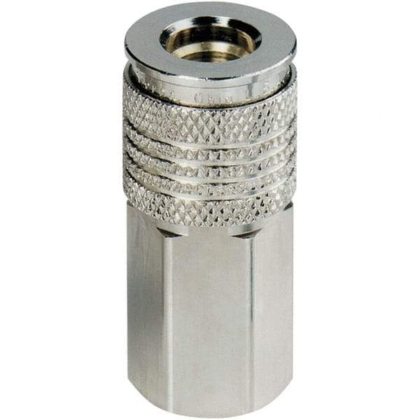 Dynabrade - Pneumatic Hose Coupler - 1/4" Body Diam - Eagle Tool & Supply